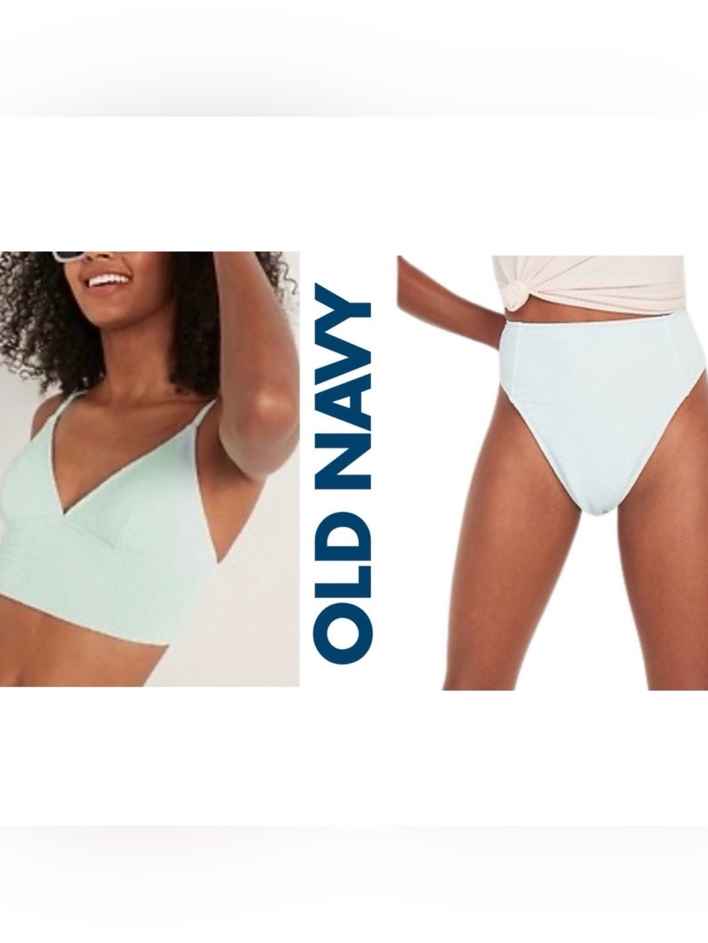 NWOT Old Navy Mint Green Textured Bikini Set

Will fit Med/Large